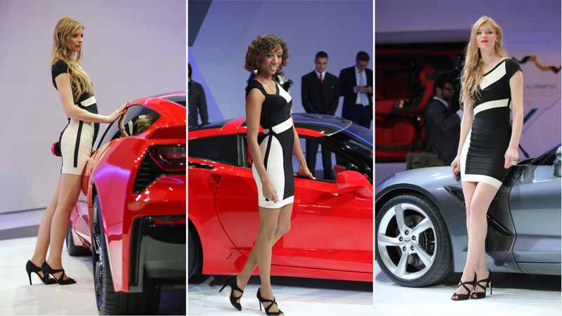 Illustration for article titled The Booth Professionals Of The Geneva Motor Show